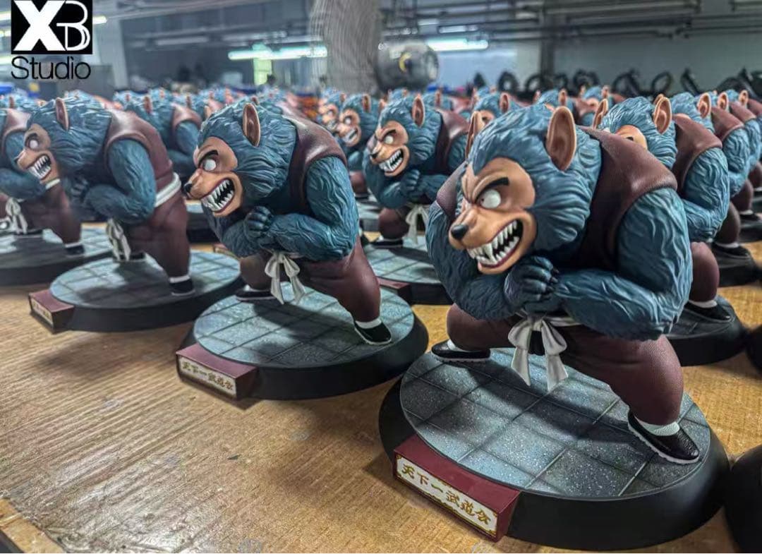 ドラゴンボール 男狼 ガレキ ガレージキット スタチュー X②