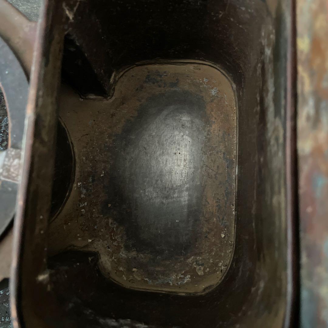 【骨董】関東火鉢　長火鉢　木製　明治・大正時代作　レトロ　道具