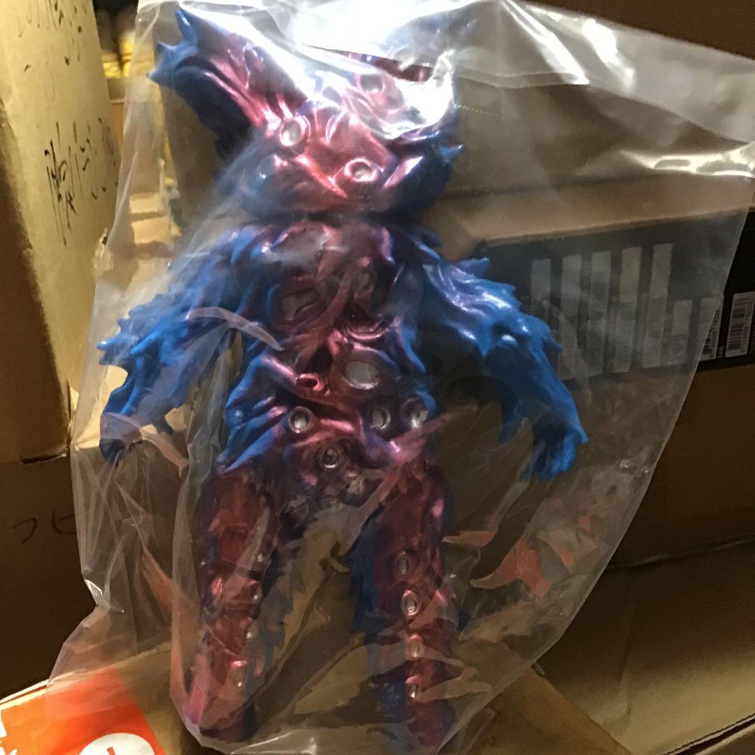 ベアモデル　青成形色　レアワイアール星人　福袋品メーカー塗装