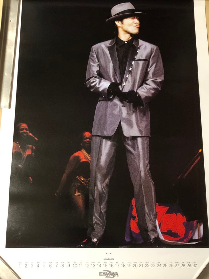 矢沢永吉1995 B2サイズポスターカレンダー