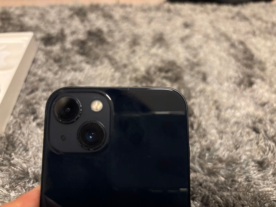 iPhone 13 ミッドナイト SIMフリー 本体 83% 箱・ケーブル付