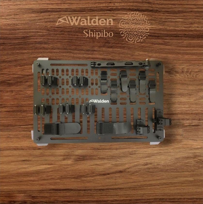 ●新品送料込●46～50L アルミコンテナ用 L サイズ　上蓋パネル　穴あけ対応