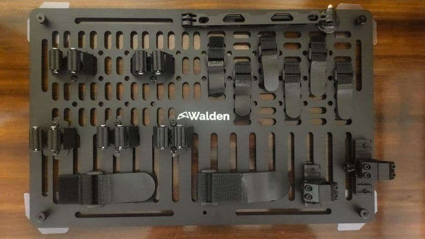 ●新品送料込●46～50L アルミコンテナ用 L サイズ　上蓋パネル　穴あけ対応