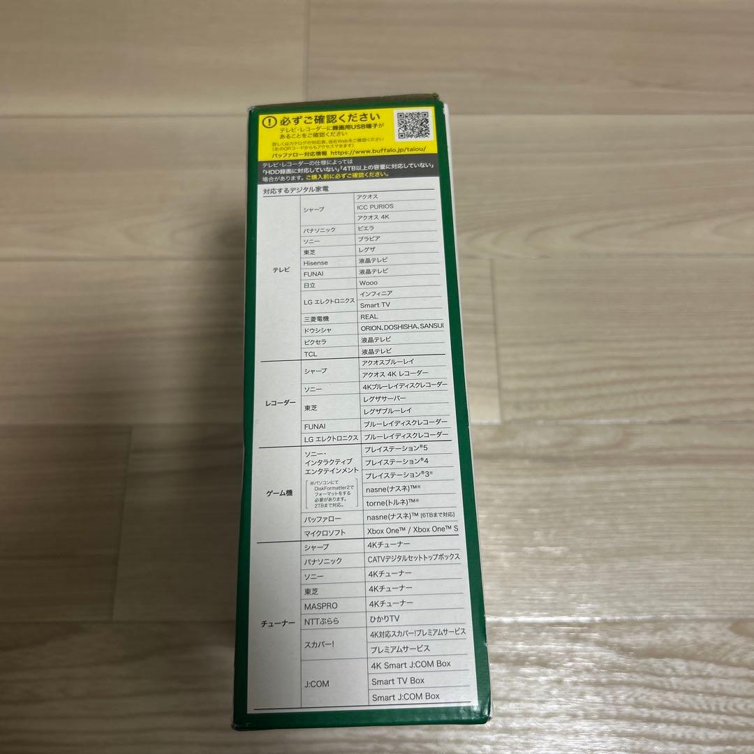 バファロー　4.0TB HDD HD-LDF4.0U3-BA/Y ハードディスク