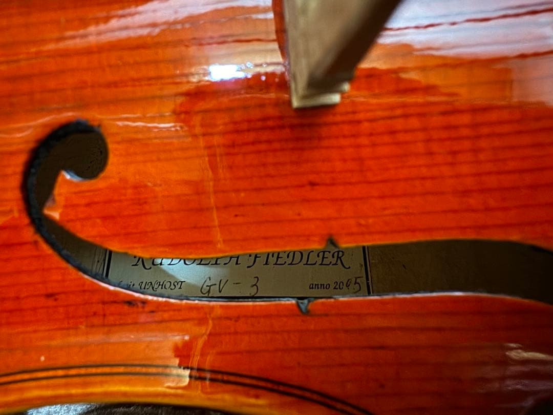 Rudolph Fiedler GV-3_バイオリン
