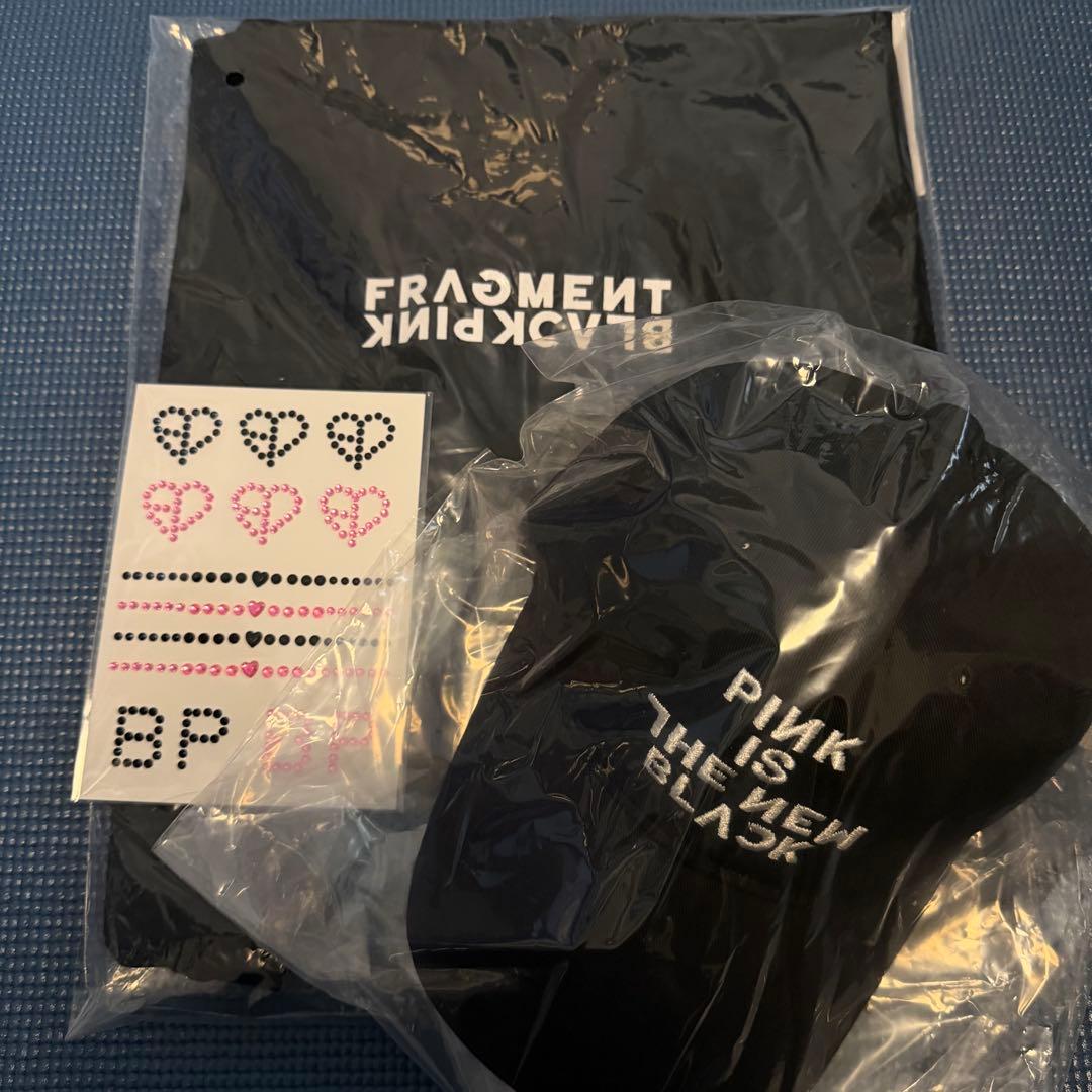 BLACKPINK FRAGMENT Tシャツ & キャップ セット　特典付き