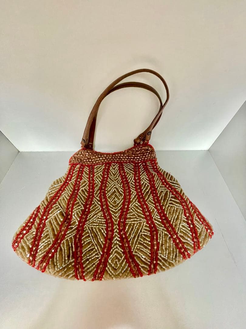 MmmALTA 　JAMIN PUECH パーティーバッグ ビーズ装飾