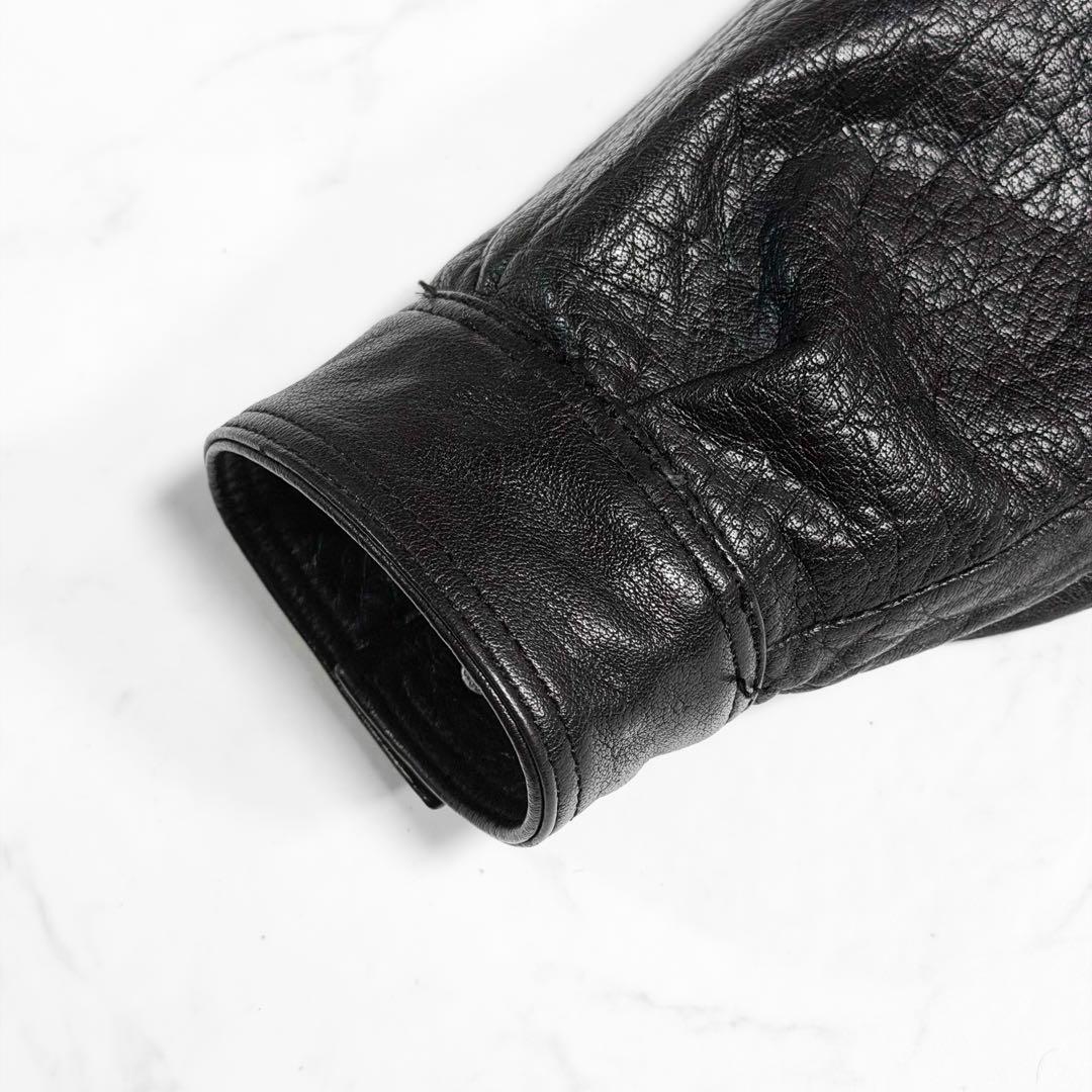 【短丈】ZARA×RHUIGI レザージャケット XL シングル