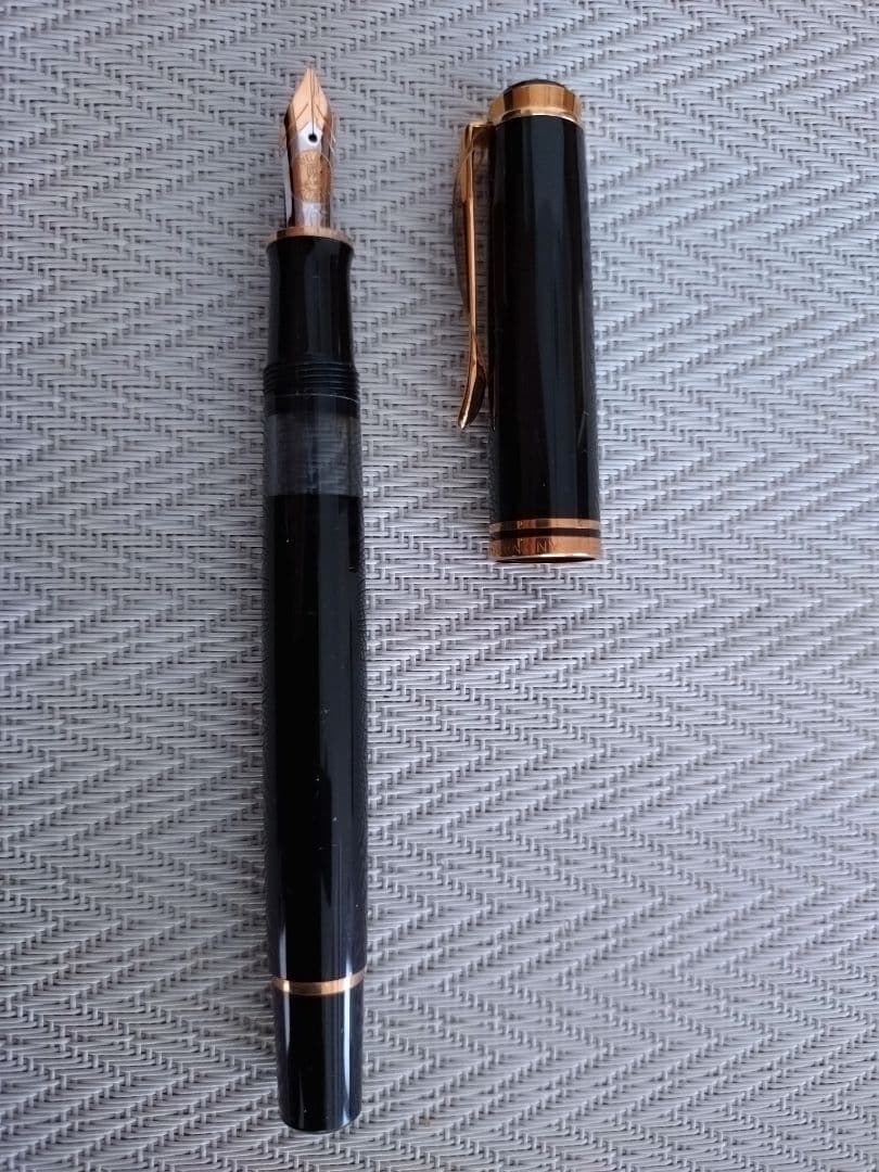 Pelikan M600 EF 万年筆 インク付き