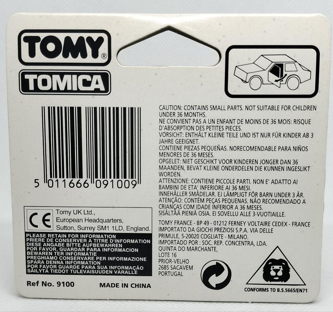 《UKトミカT19》逆輸入ヨーロッパ輸出用【ベンツ450 SEL】ブリスター