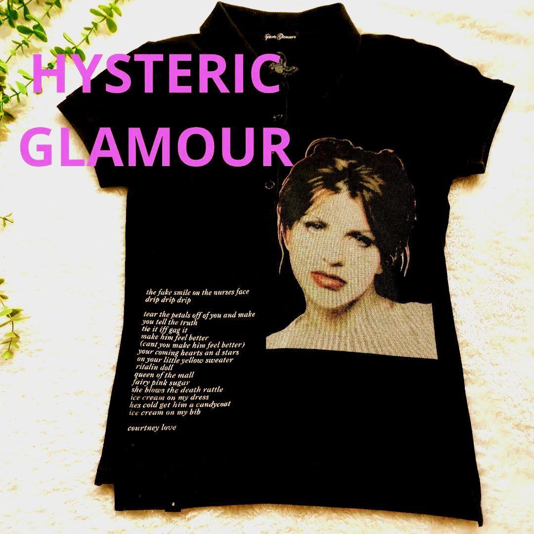 HYSTERICGRAMMAR ヒスガール ポロシャツ Ｆサイズ