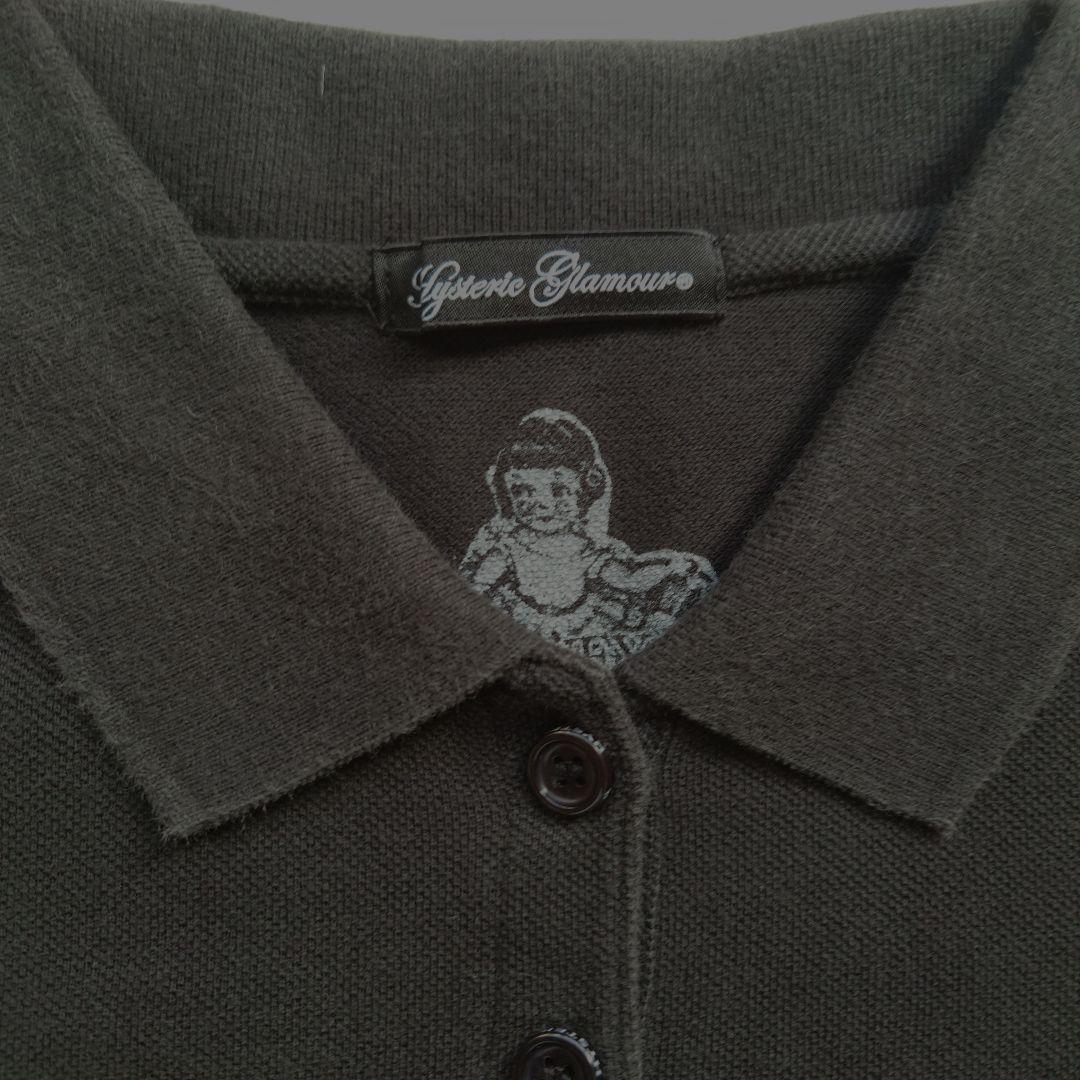 HYSTERICGRAMMAR ヒスガール ポロシャツ Ｆサイズ