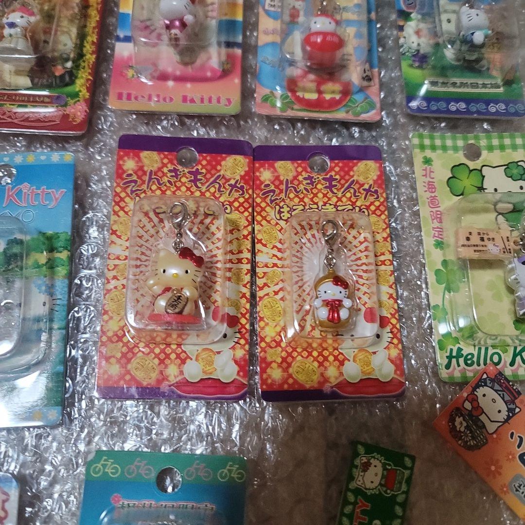 ご当地ハローキティ キティちゃん　ストラップまとめ売り15点