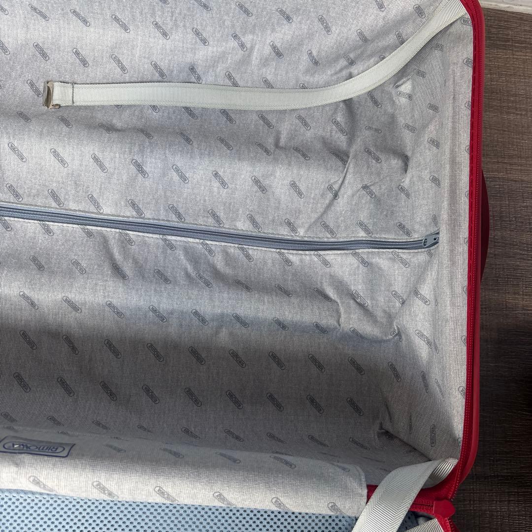 美品　RIMOWA サルサ　赤　63リットル　2輪