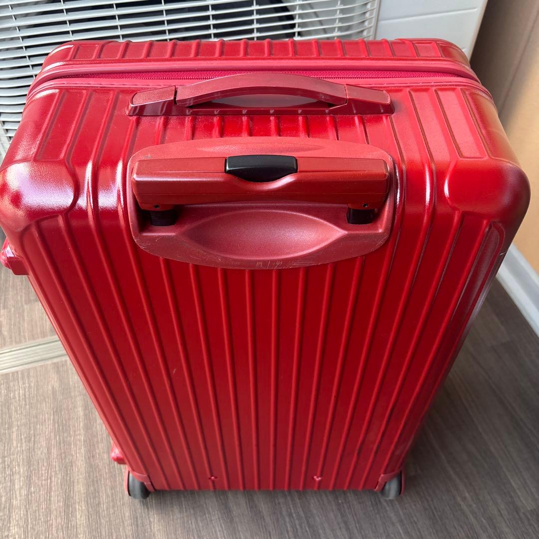 美品　RIMOWA サルサ　赤　63リットル　2輪