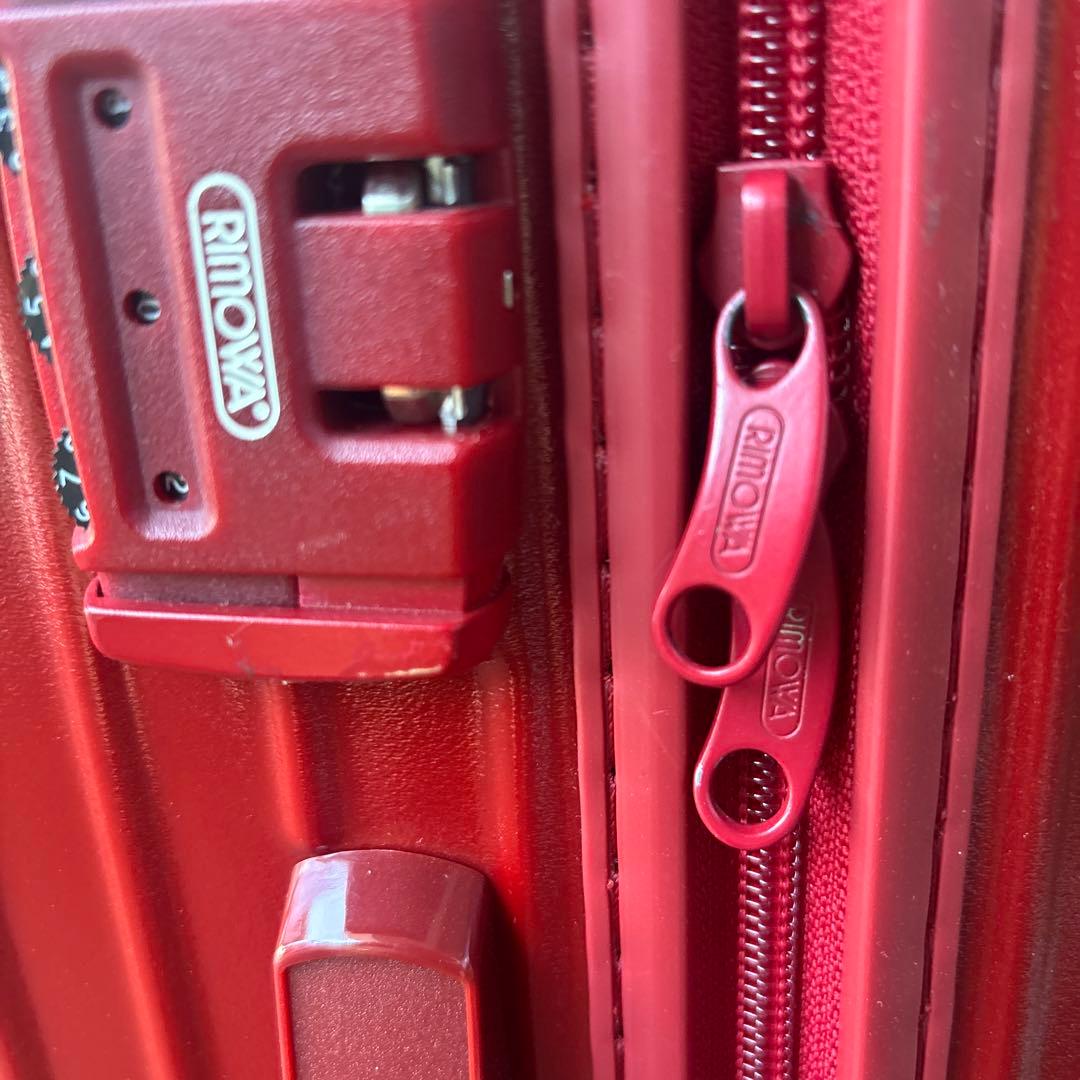 美品　RIMOWA サルサ　赤　63リットル　2輪