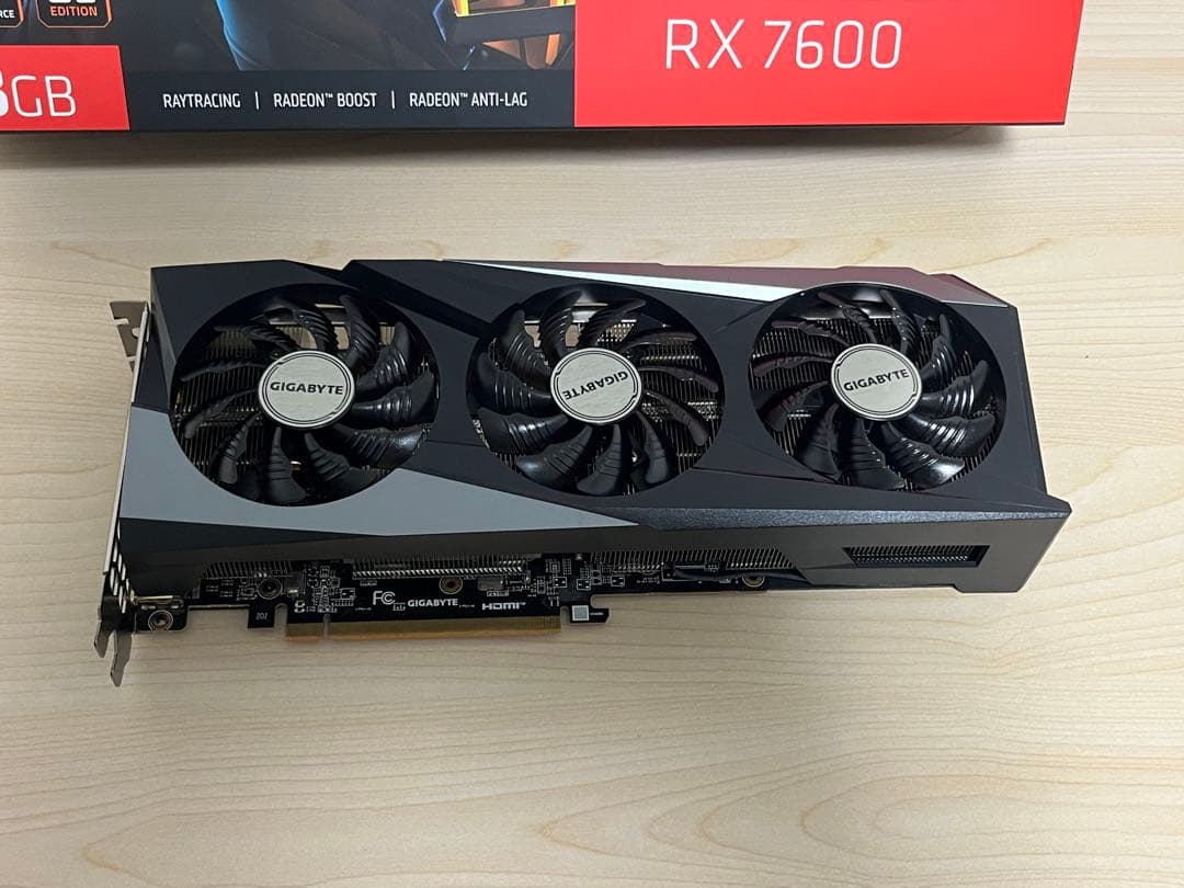 グラフィックボード・グラボ・ビデオカード GIGABYTE Radeon RX 7600 8GB