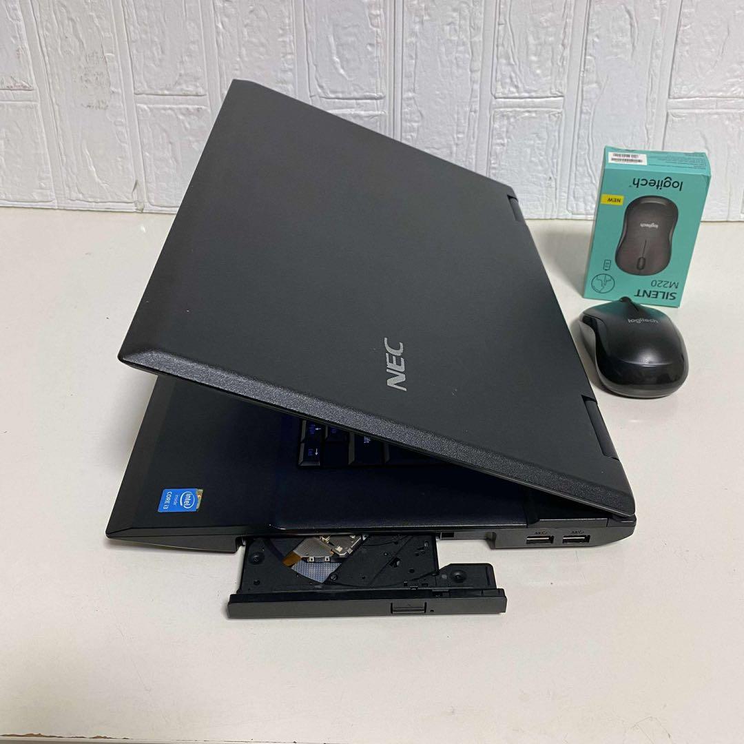 Windows11オフィス2024年　SSD NEC VersaproノートPC