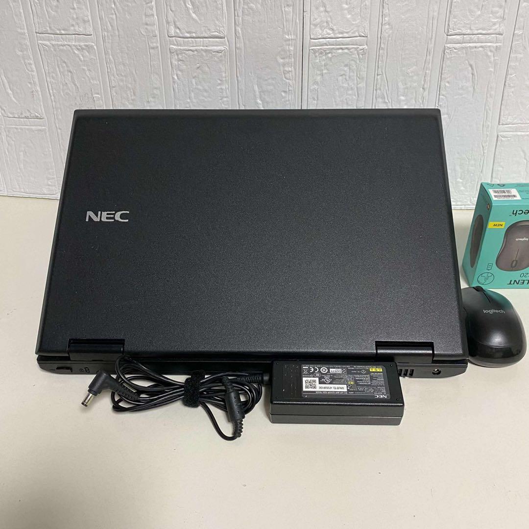 Windows11オフィス2024年　SSD NEC VersaproノートPC