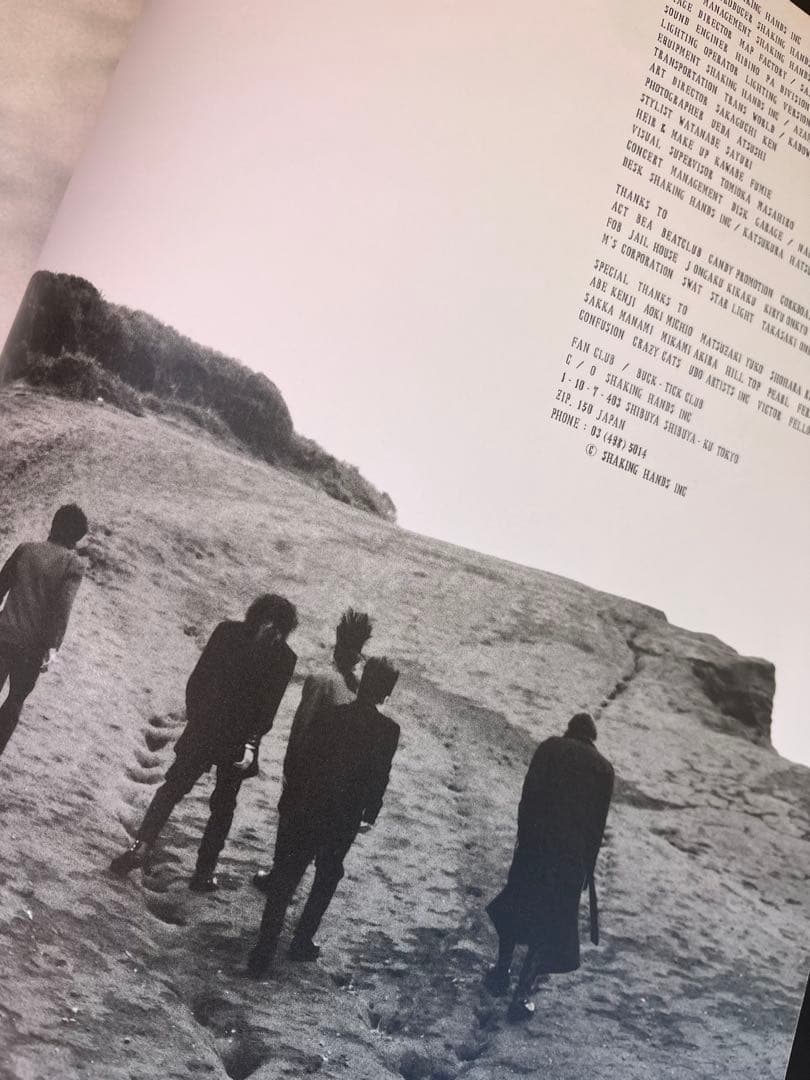 【希少美品BUCK-TICK1989年東京ドームツアーパンフレット＋当時チケット