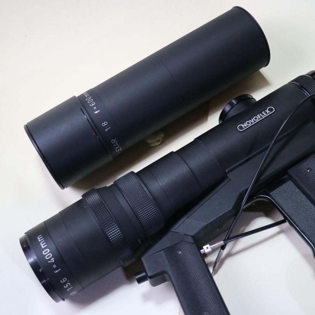 激レア！ノボフレックス400、600ミリ、各種マウント付