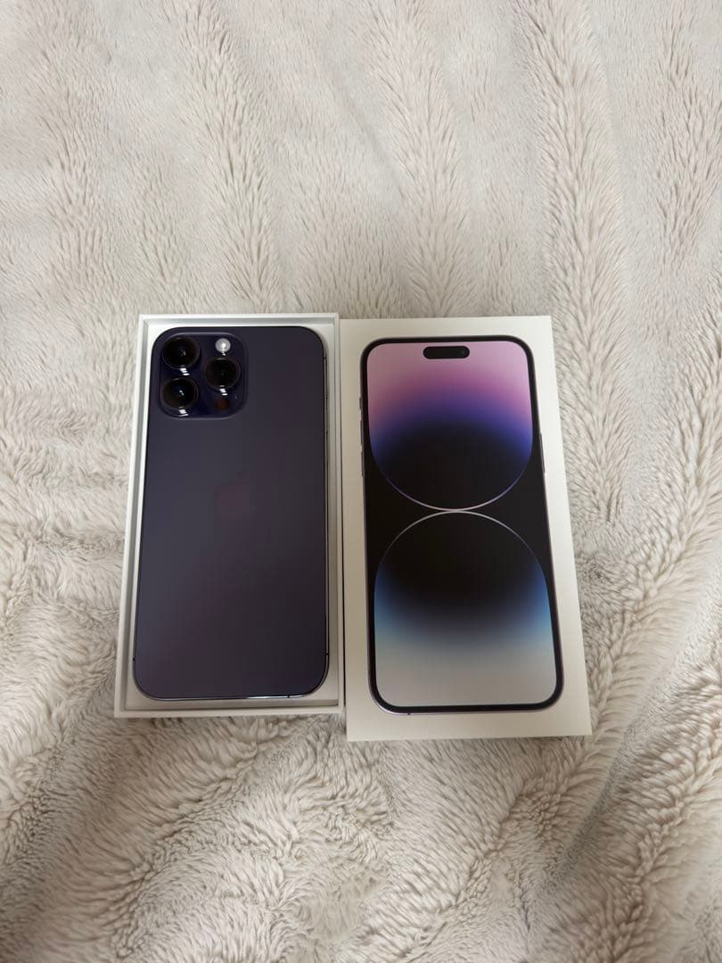 Apple iPhone 14 Pro Max 256gbディープパープル 本体