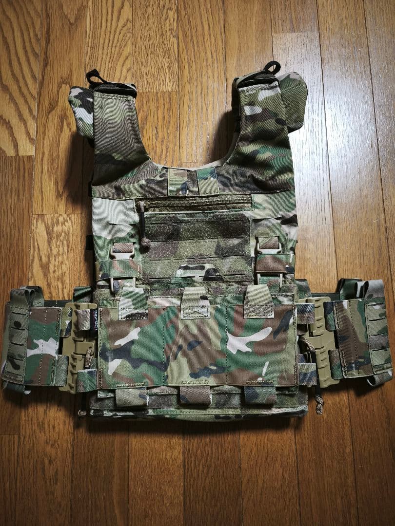 workerKit BIGFOOT プレートキャリア マルチカム