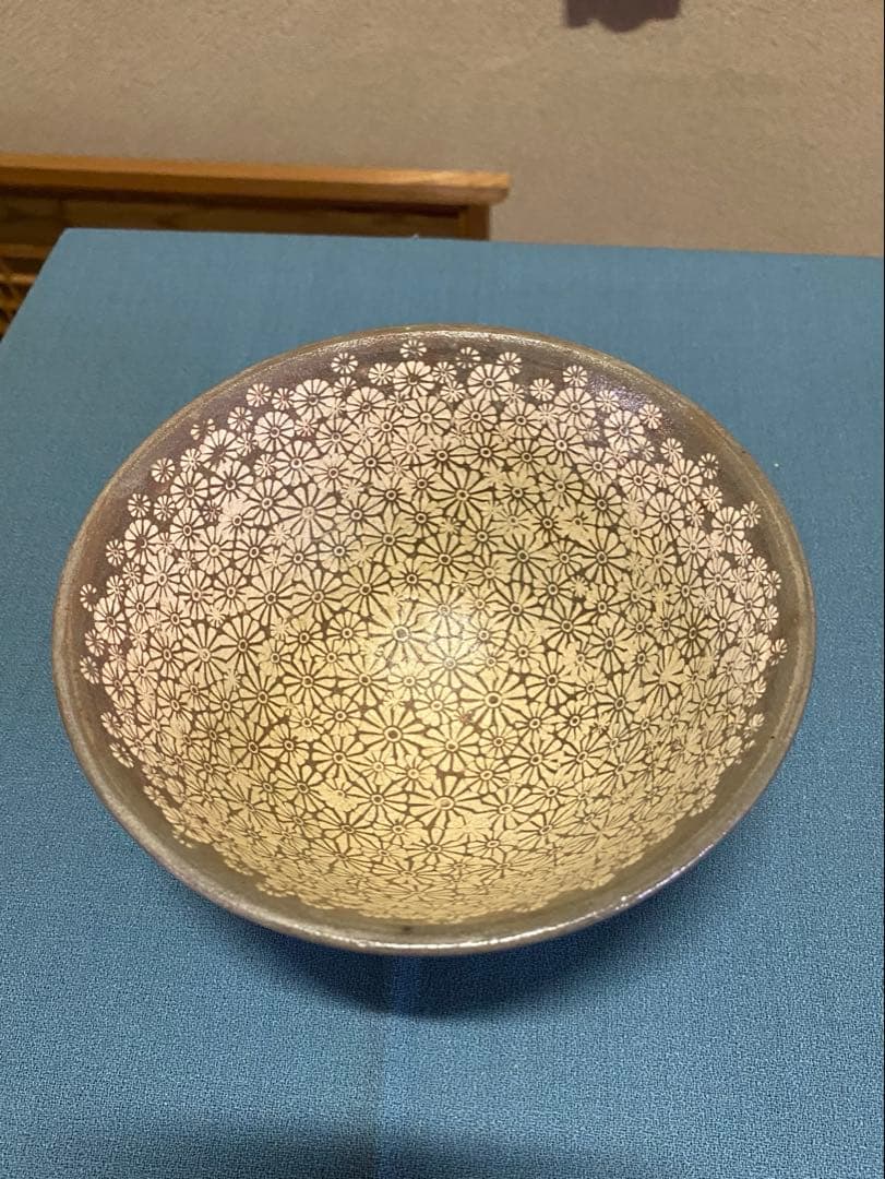 茶道具/高麗三島茶碗 柳昌坤 造 瑞昌窯 共箱