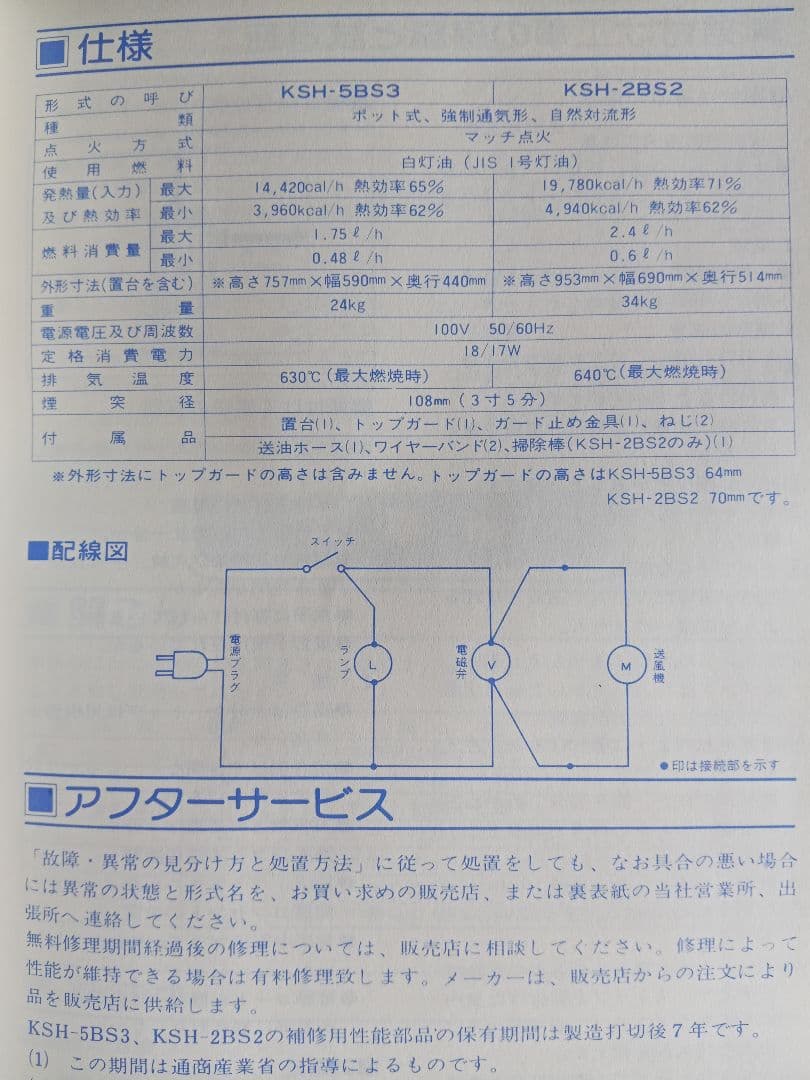 【新品未開封】サンポット 半密閉式石油ストーブ KSH-2BS2