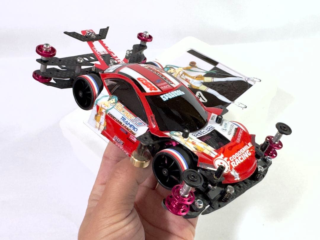 ミニ四駆　完成品　msフレキ ライキリ　初音ミク