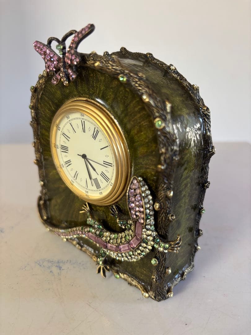 JAY STRONGWATER リザードと蝶の時計