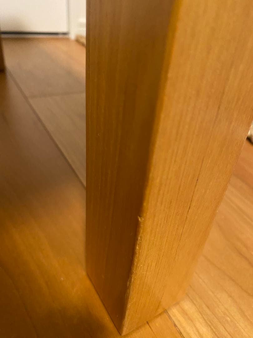 無印良品　MUJI タモ材　ローテーブル　天然木　廃盤