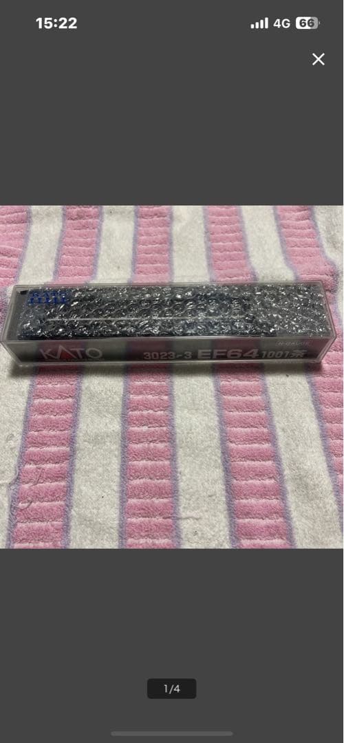 EF64 Nゲージ 鉄道模型 EF64 1001 クリアケース付き