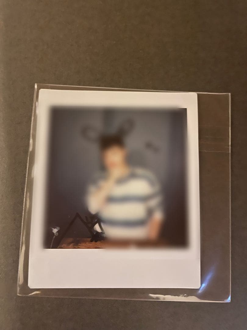 ateez サン 直筆サイン入りポラロイド