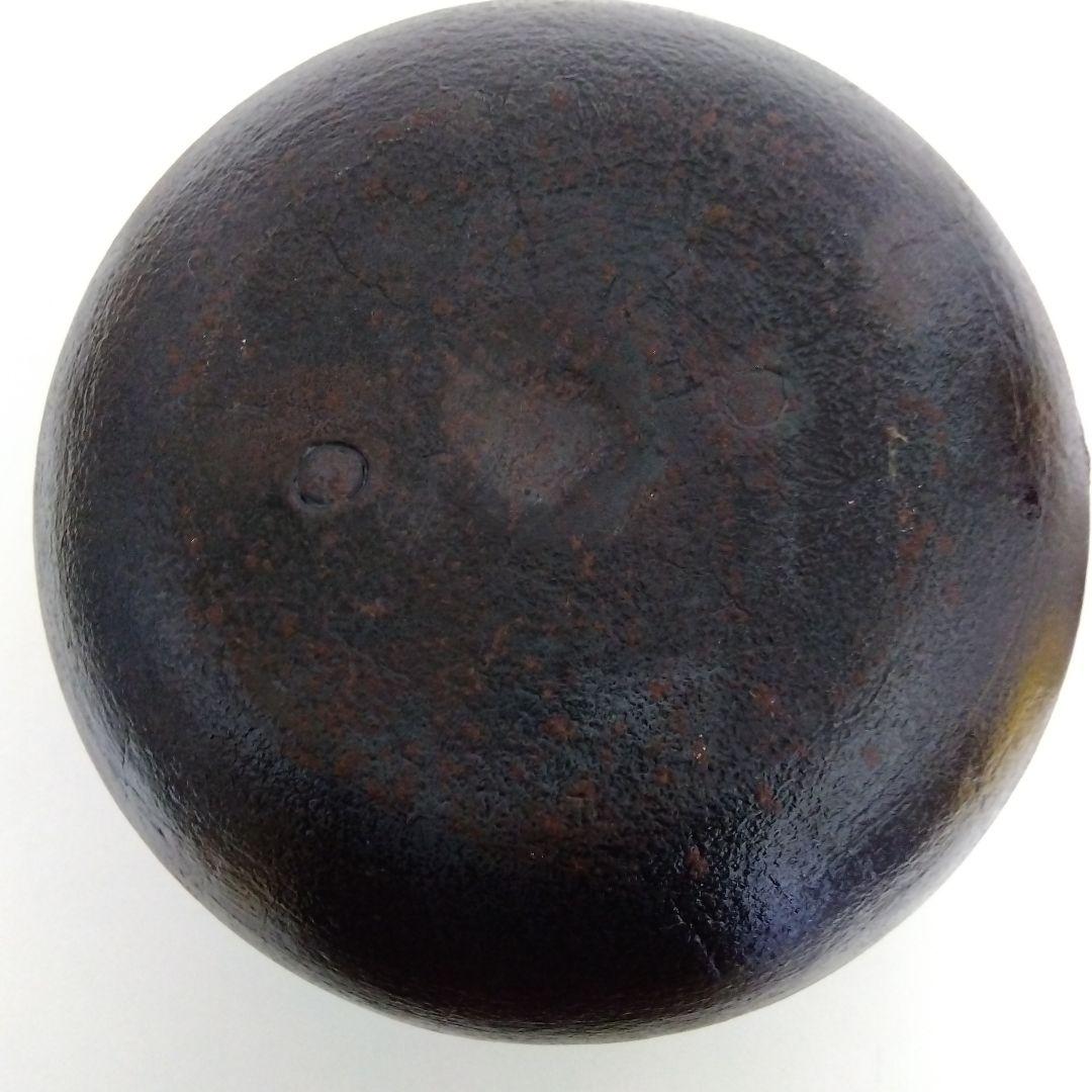 茶釜　高橋敬典造　唐松地紋　　G64