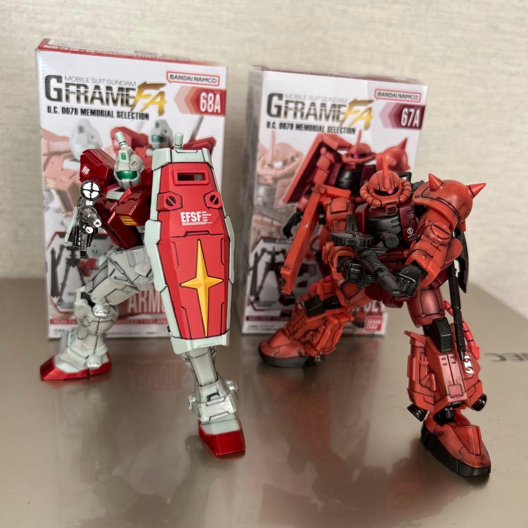 ファーストガンダム　gフレームfaメモリアルセレクション