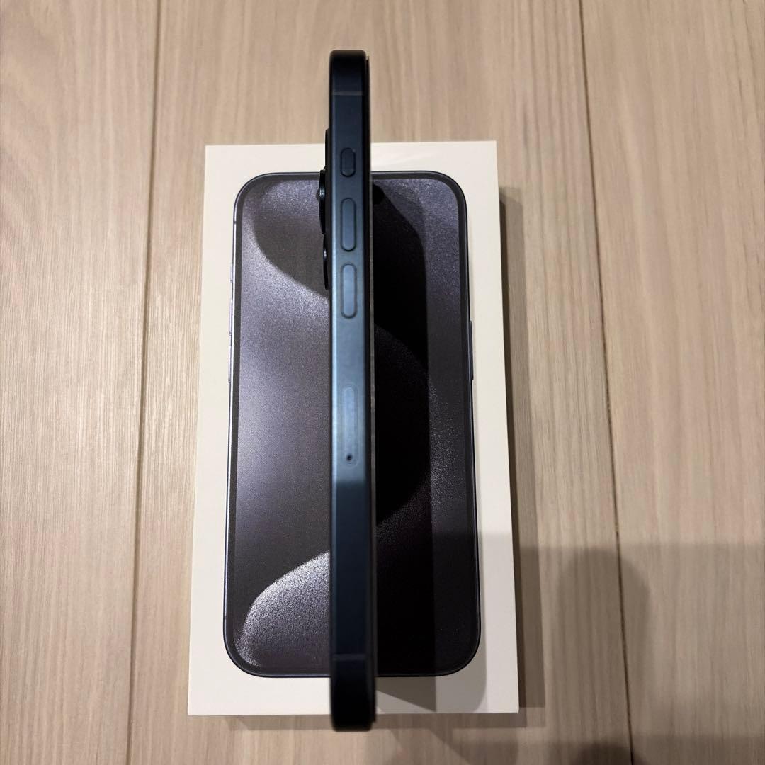 iPhone 15 pro ブルーチタニウム 128GB