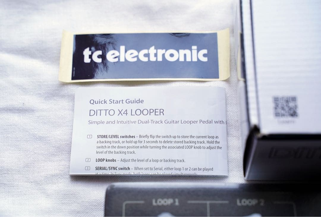 正規輸入品 tc electronic DITTO X4