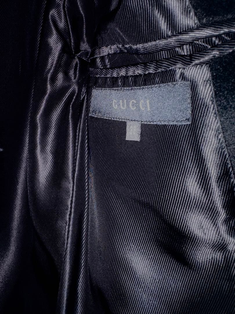 GUCCI ブラック チェスターコートサイズ38