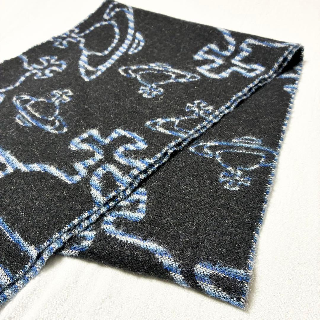 Vivienne Westwood ACCESSORIES マフラー オーブ総柄