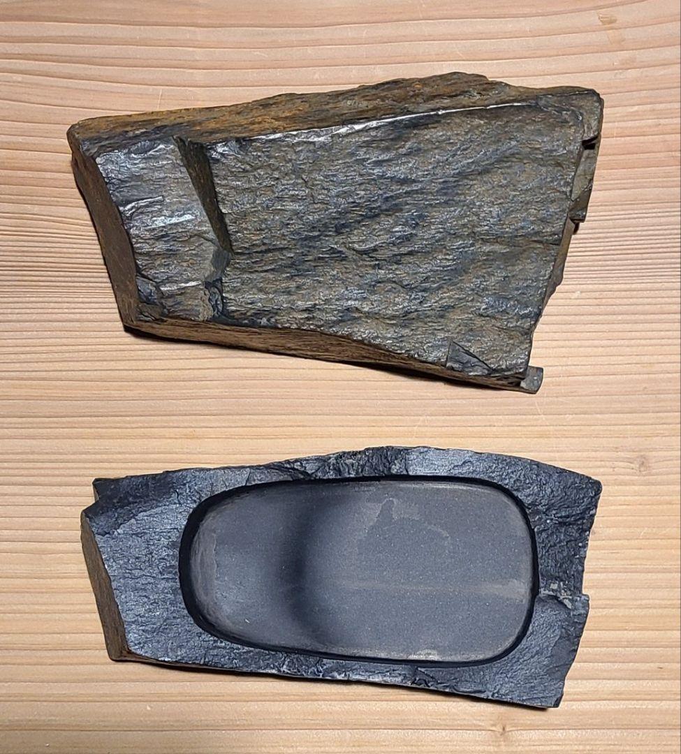価格下げ！龍渓硯　景勝硯石 寸法 17 cm × 9.5 × 8