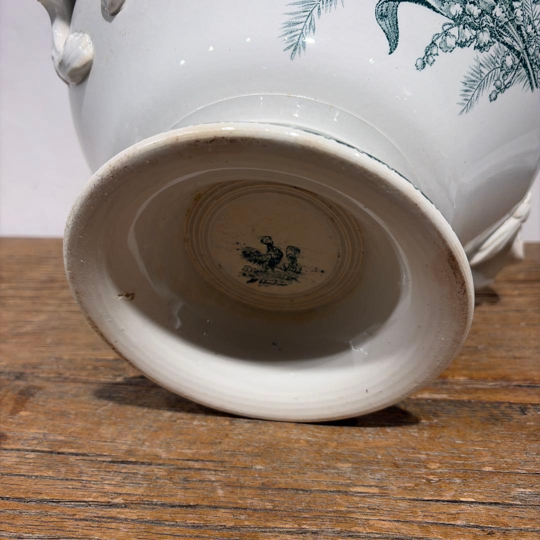 フランスアンティーク　サンタマン　ミュゲ 鈴蘭　ST.AMAND スーピーエール