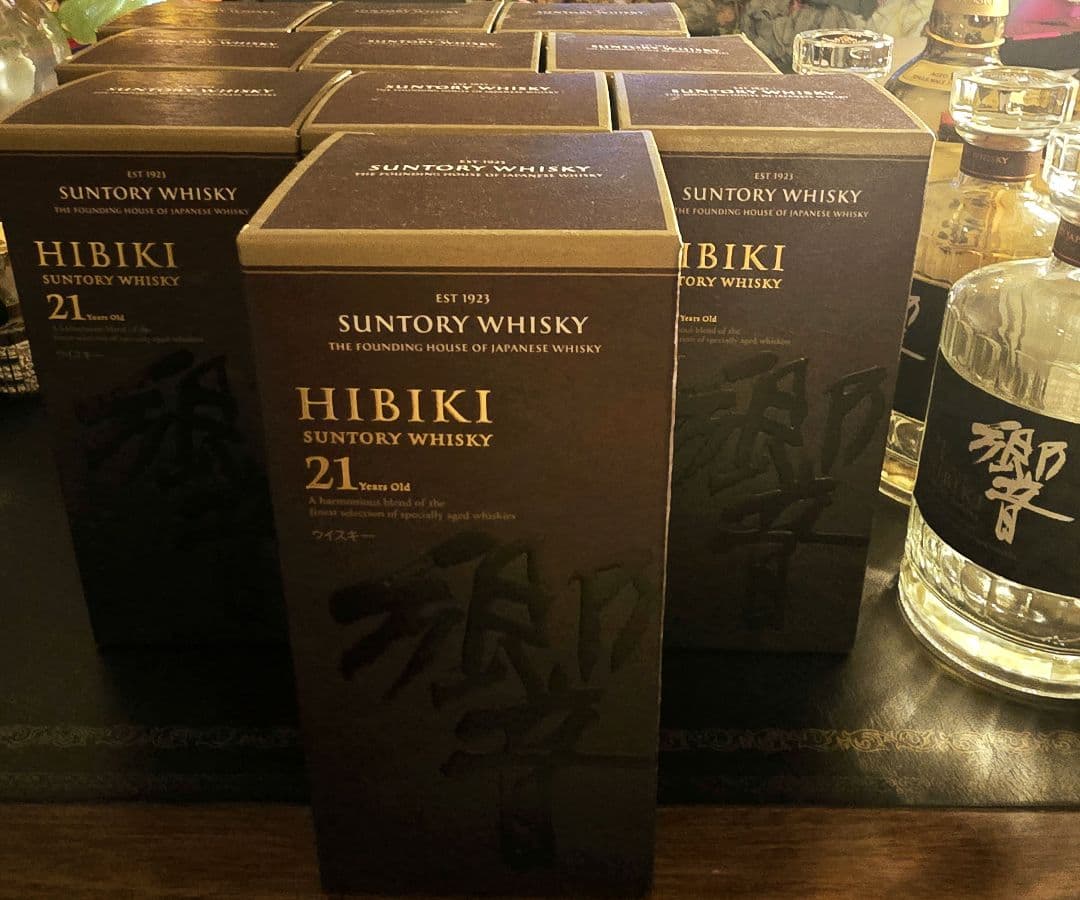 響21年 空瓶 箱付き10本セット