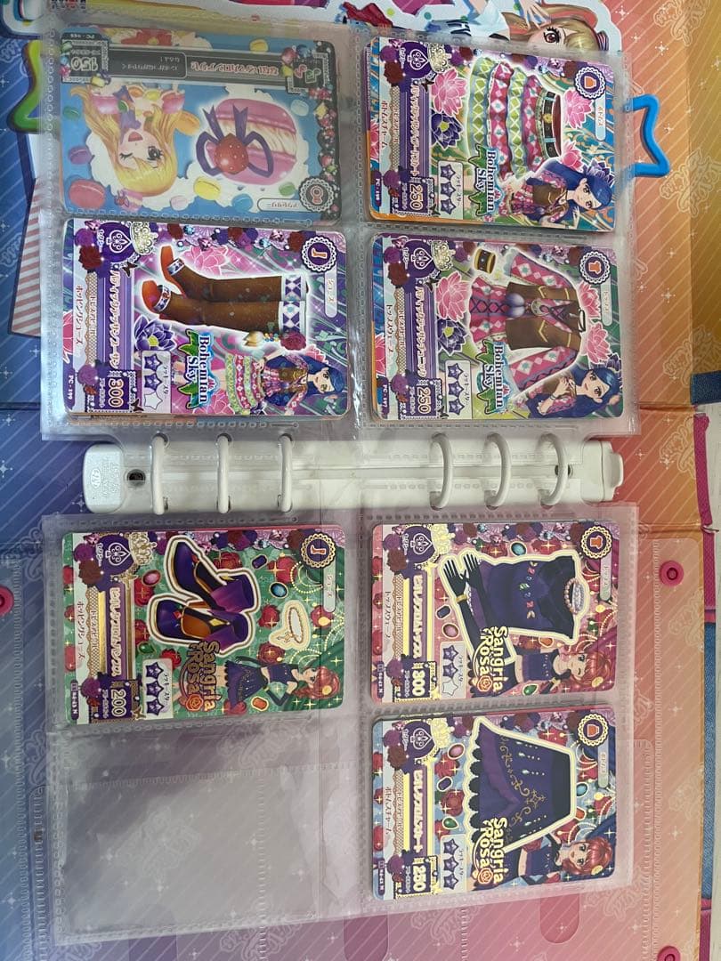 アイカツ！　夏樹みくる　バインダー カードコーデセット