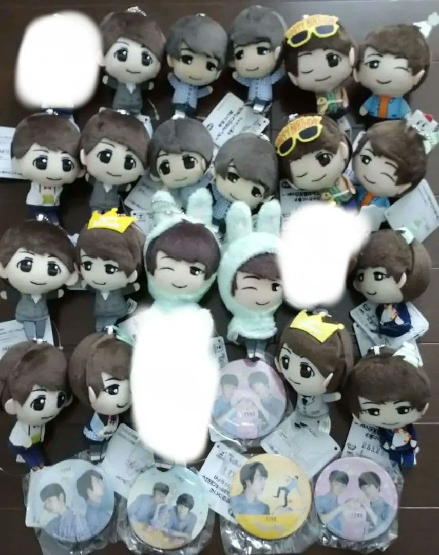 ひょろっと男子 ぬいぐるみ 缶バッジ