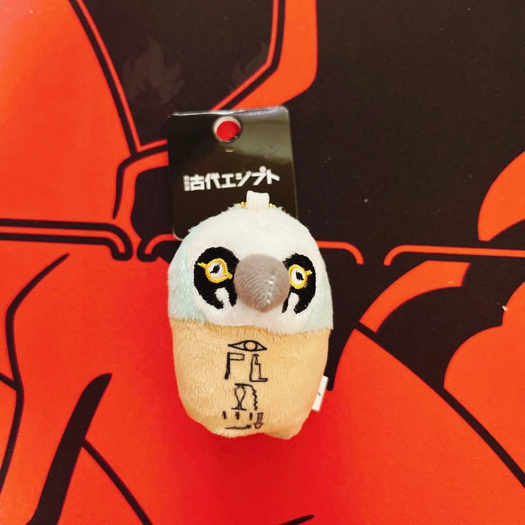 2025古代エジプト展　カノプス壺指人形　刺繍缶バッジ　新品未開封　全種類セット