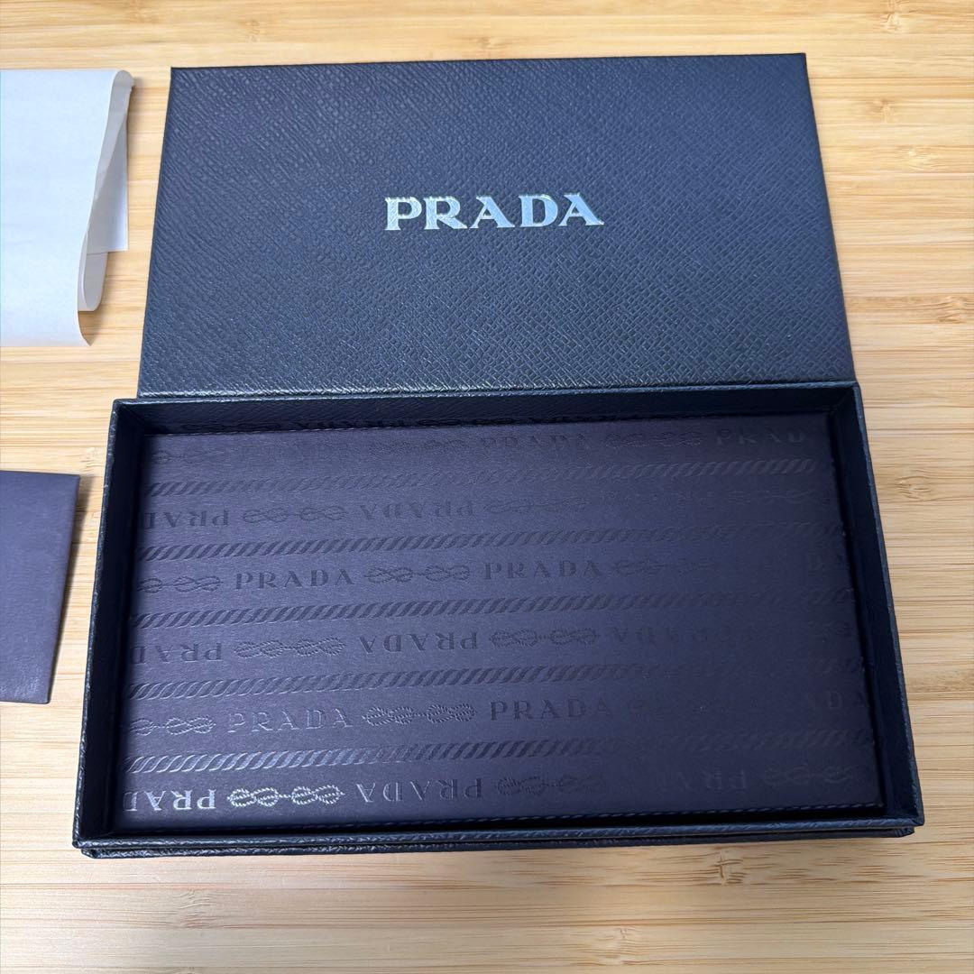 PRADA レザー iPhoneケース ブラック