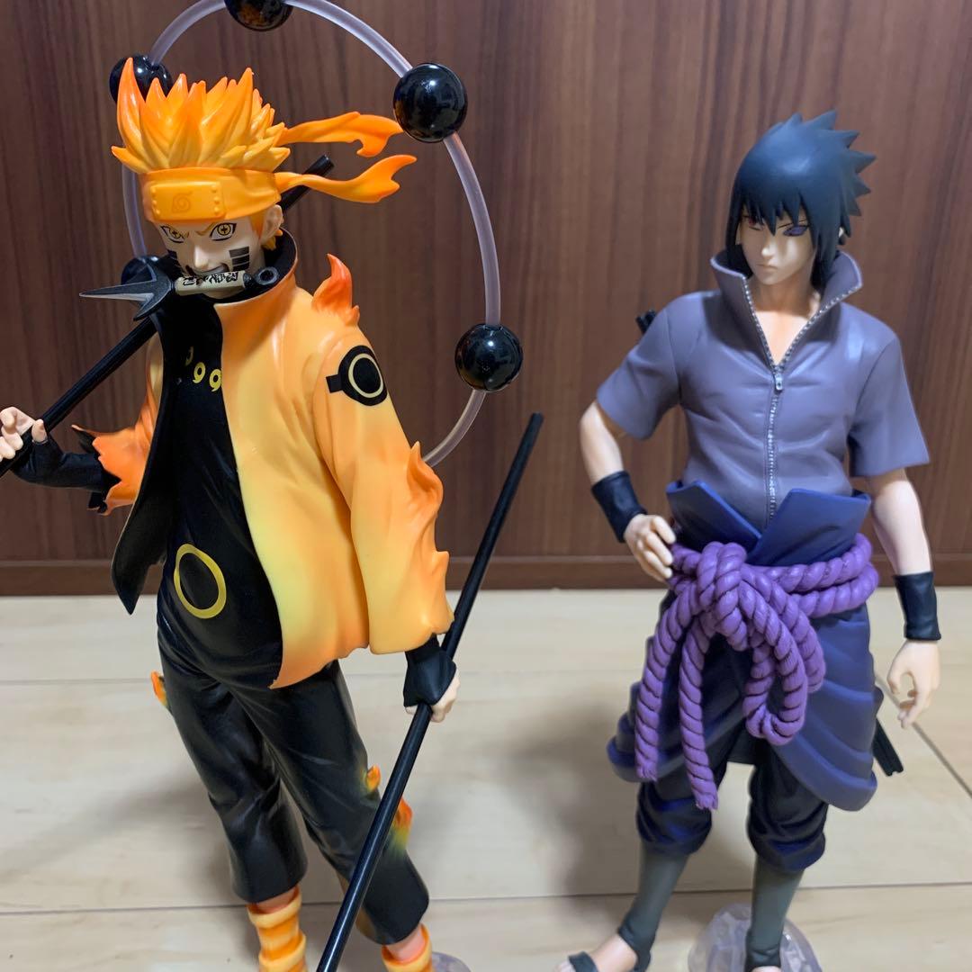 一番くじ NARUTO A賞 うずまきナルト B賞 うちはサスケ フィギュア