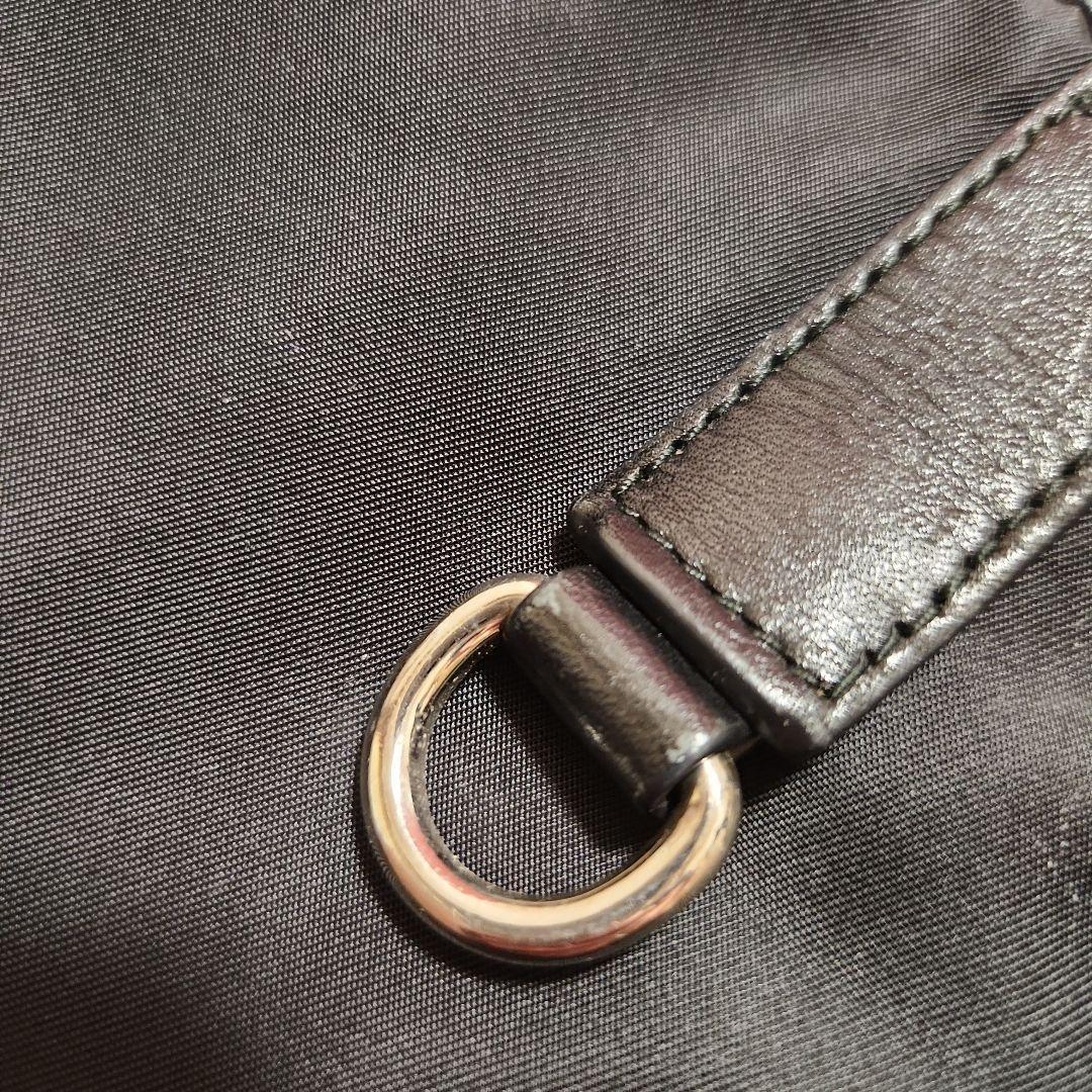 プラダ★★PRADA ブラック トートバッグ ナイロン トライアングルロゴ