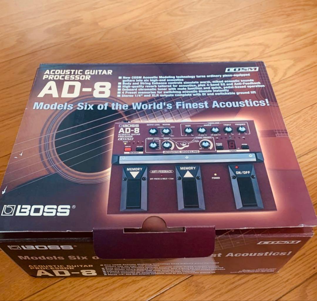 BOSS AD-8(プリアンプ アコースティックギター 用)
